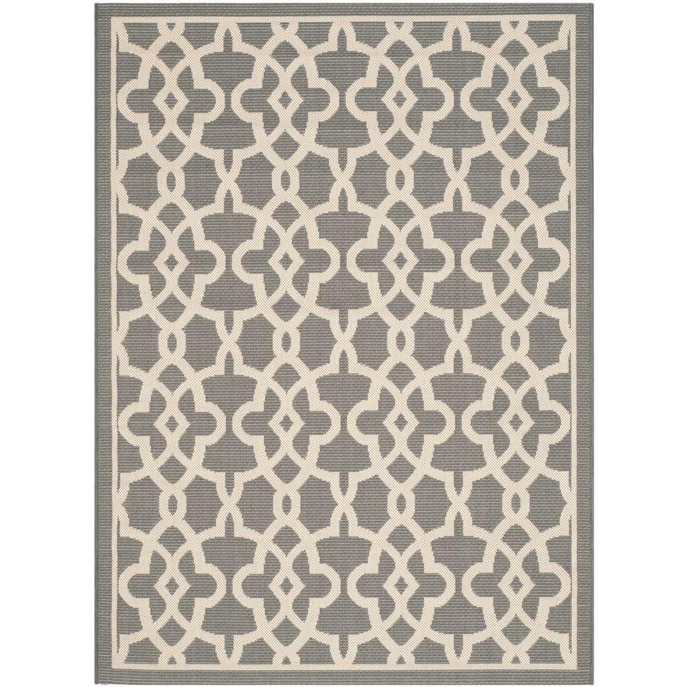 COURTYARD, GREY / BEIGE, 6'-7" X 9'-6", Area Rug, CY6071-246-6. Picture 1