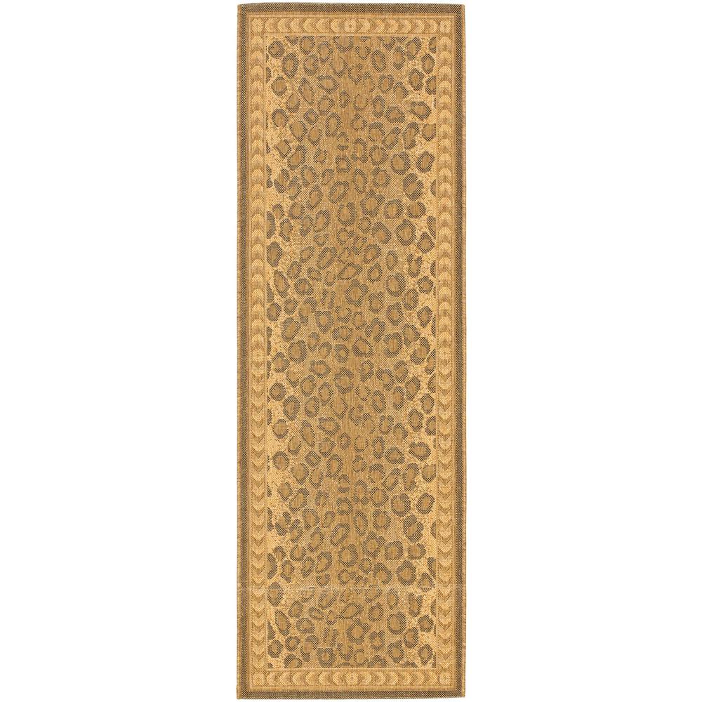 COURTYARD, NATURAL / GOLD, 2'-3" X 6'-7", Area Rug, CY6100-39-27. Picture 1