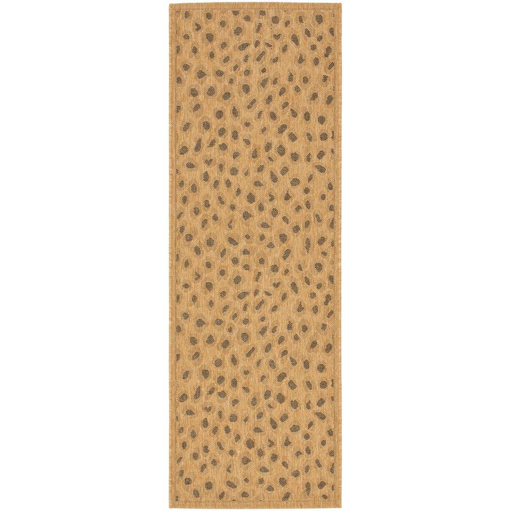 COURTYARD, NATURAL / GOLD, 2'-3" X 6'-7", Area Rug, CY6104-39-27. Picture 1