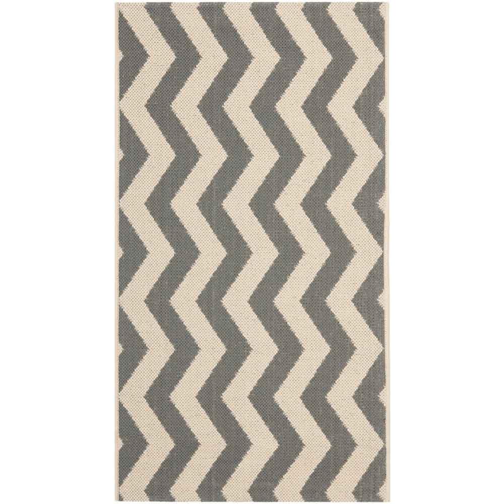 COURTYARD, GREY / BEIGE, 2'-7" X 5', Area Rug, CY6245-246-3. Picture 1