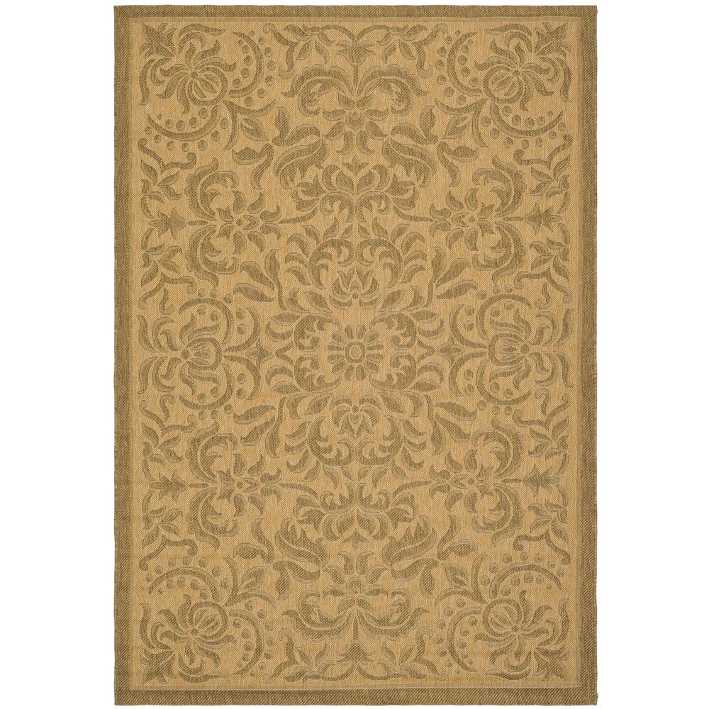 COURTYARD, NATURAL / GOLD, 4' X 5'-7", Area Rug, CY6634-39-4. Picture 1