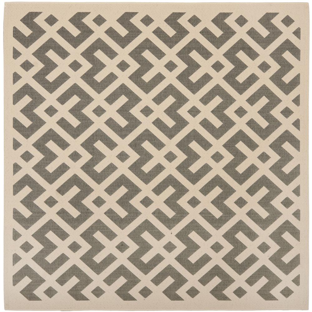 COURTYARD, GREY / BONE, 5'-3" X 5'-3" Square, Area Rug, CY6915-236-5SQ. Picture 1