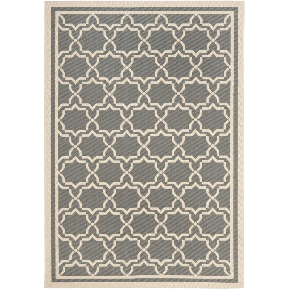 COURTYARD, ANTHRACITE / BEIGE, 5'-3" X 7'-7", Area Rug, CY6916-246-5. Picture 1