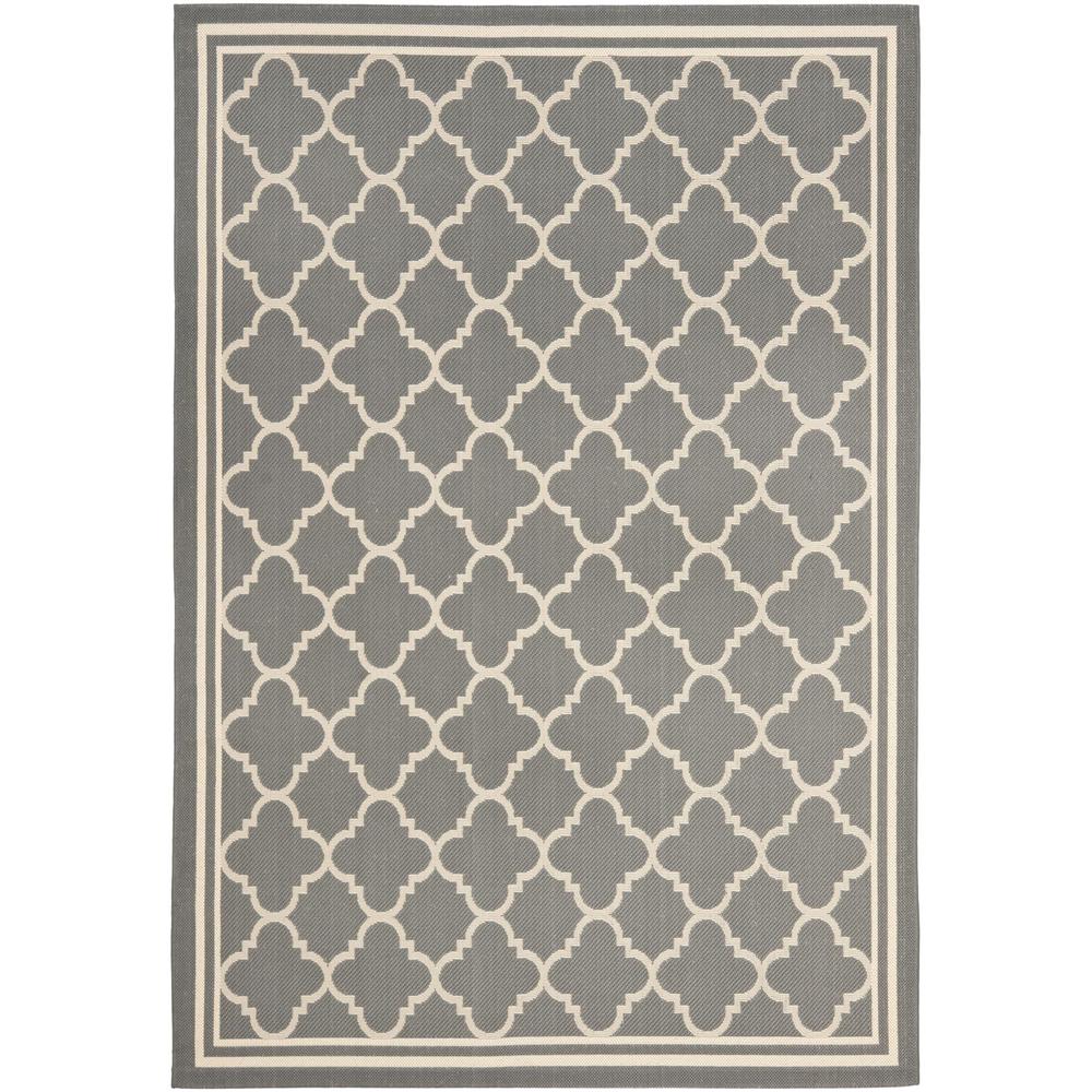 COURTYARD, ANTHRACITE / BEIGE, 5'-3" X 7'-7", Area Rug, CY6918-246-5. Picture 1