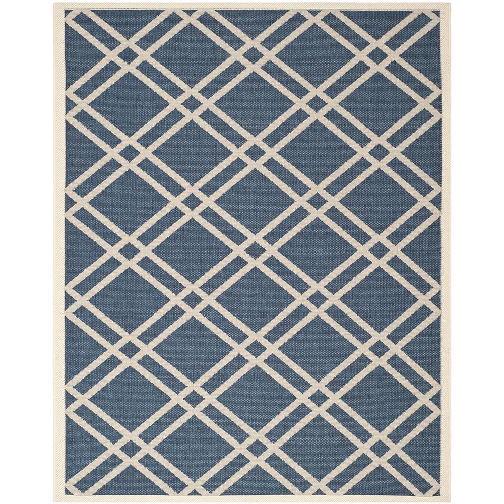COURTYARD, NAVY / BEIGE, 9' X 12', Area Rug, CY6923-268-9. The main picture.