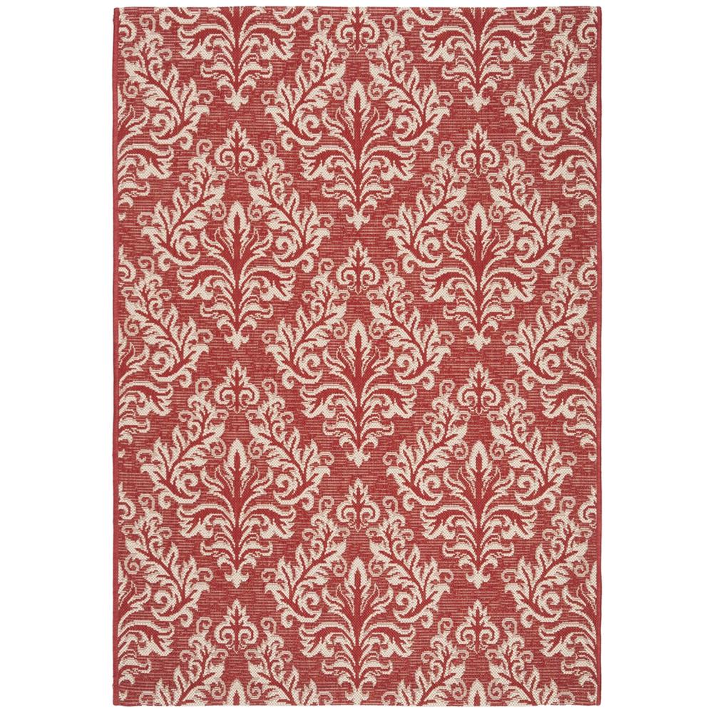 COURTYARD, RED / CREME, 6'-7" X 9'-6", Area Rug, CY6930-28-6. The main picture.