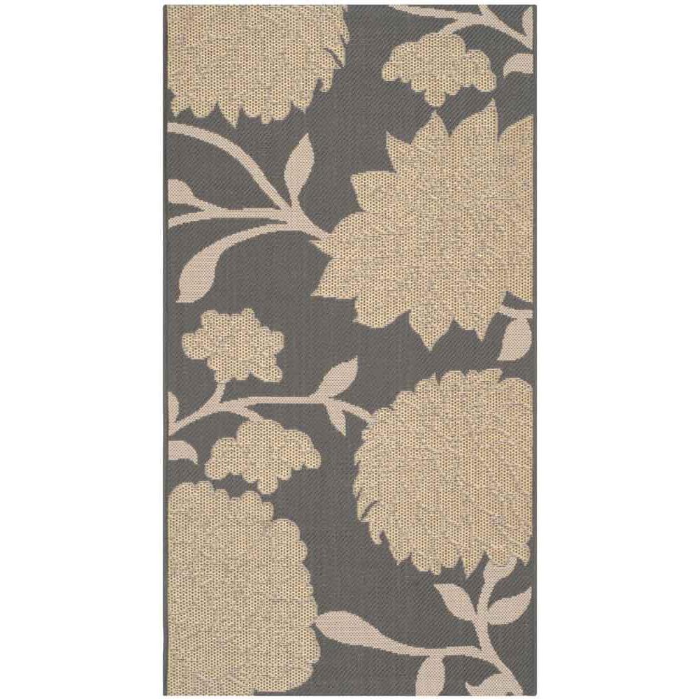 COURTYARD, ANTHRACITE / BEIGE, 2'-7" X 5', Area Rug, CY7321-246A21-3. Picture 1