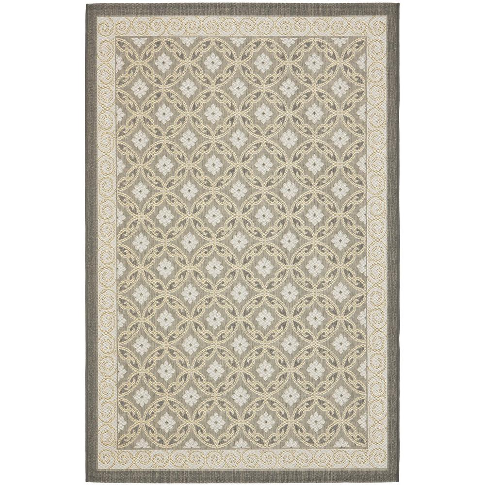 COURTYARD, ANTHRACITE / LIGHT GREY, 5'-3" X 7'-7", Area Rug, CY7810-87A21-5. Picture 1
