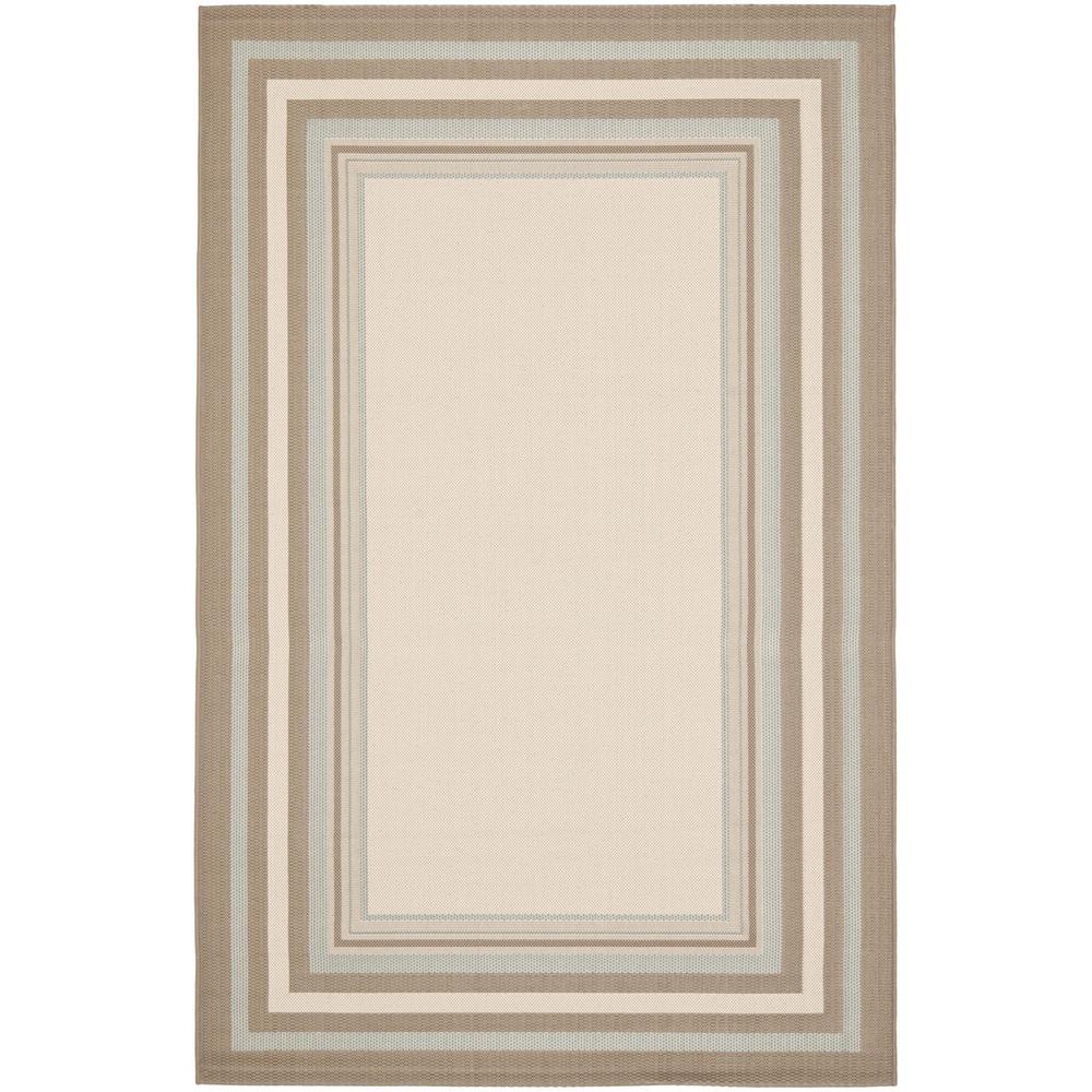 COURTYARD, BEIGE / BLUE, 5'-3" X 7'-7", Area Rug, CY7896-79A18-5. Picture 1