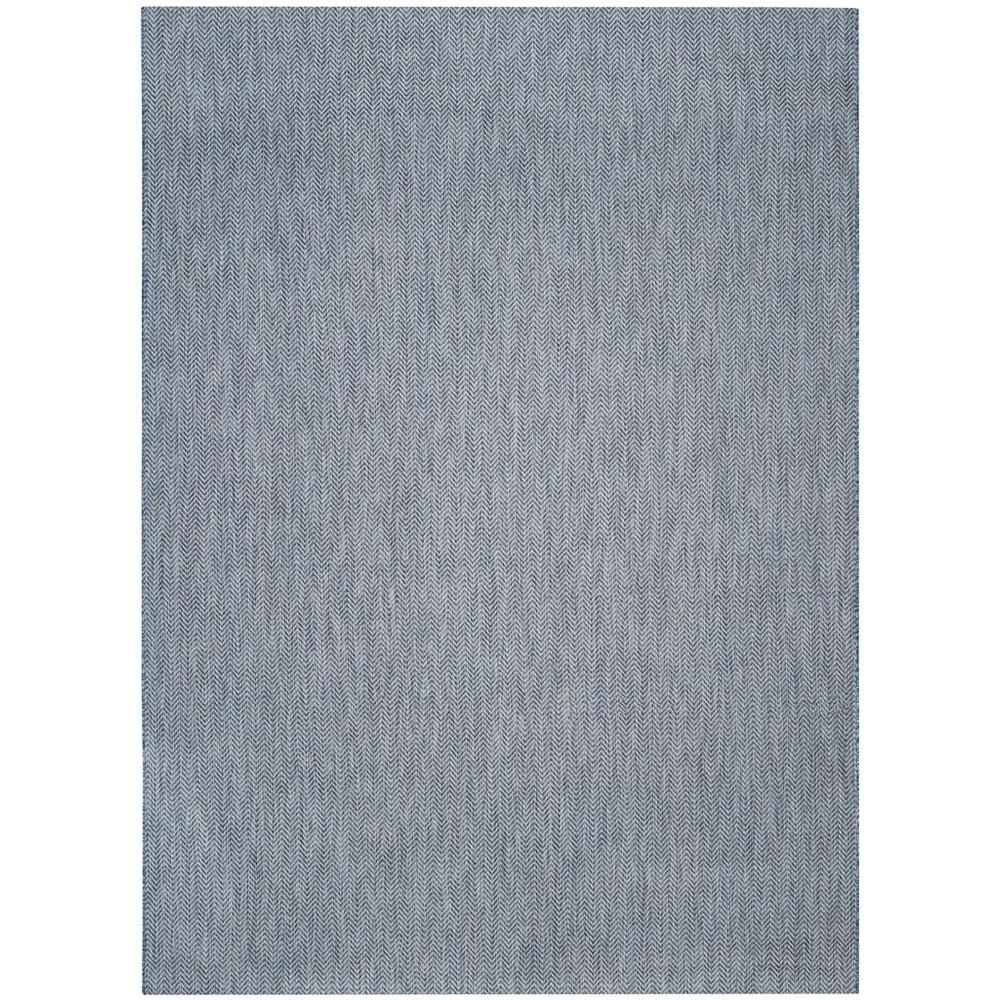 COURTYARD, NAVY / GREY, 9' X 12', Area Rug, CY8022-36821-9. Picture 1