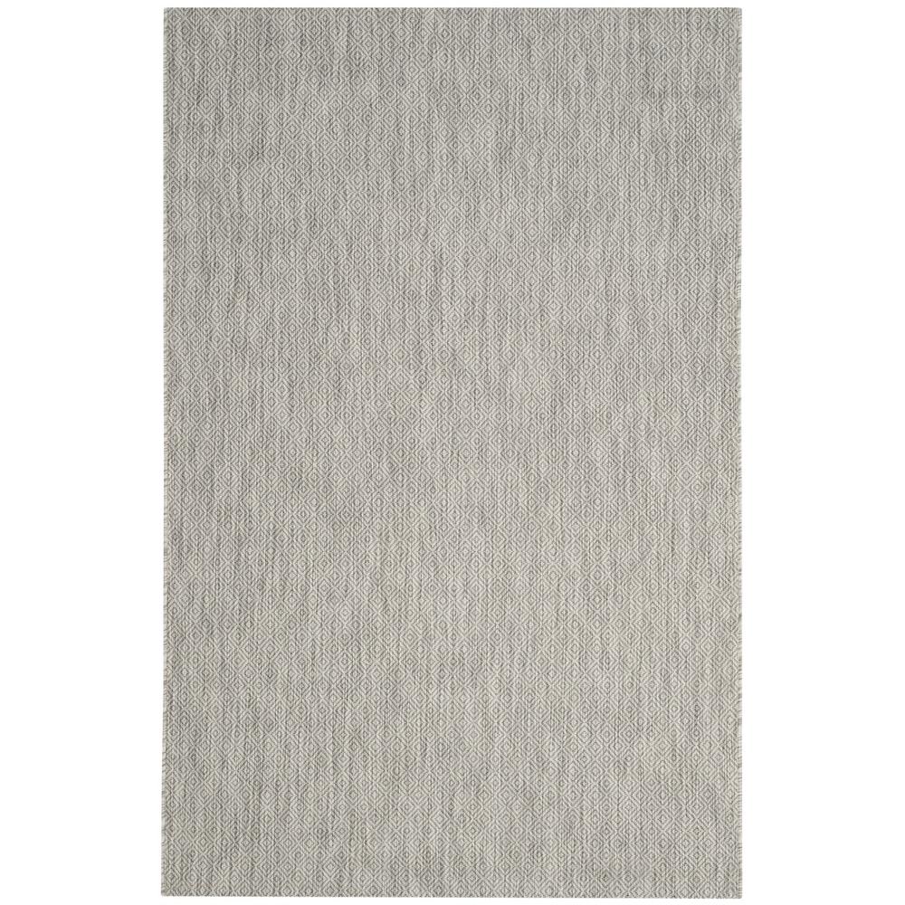 COURTYARD, GREY / GREY, 5'-3" X 7'-7", Area Rug, CY8520-36811-5. Picture 1