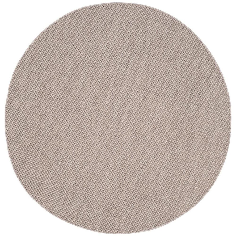 COURTYARD, BEIGE / BROWN, 6'-7" X 6'-7" Round, Area Rug, CY8521-36312-7R. Picture 1