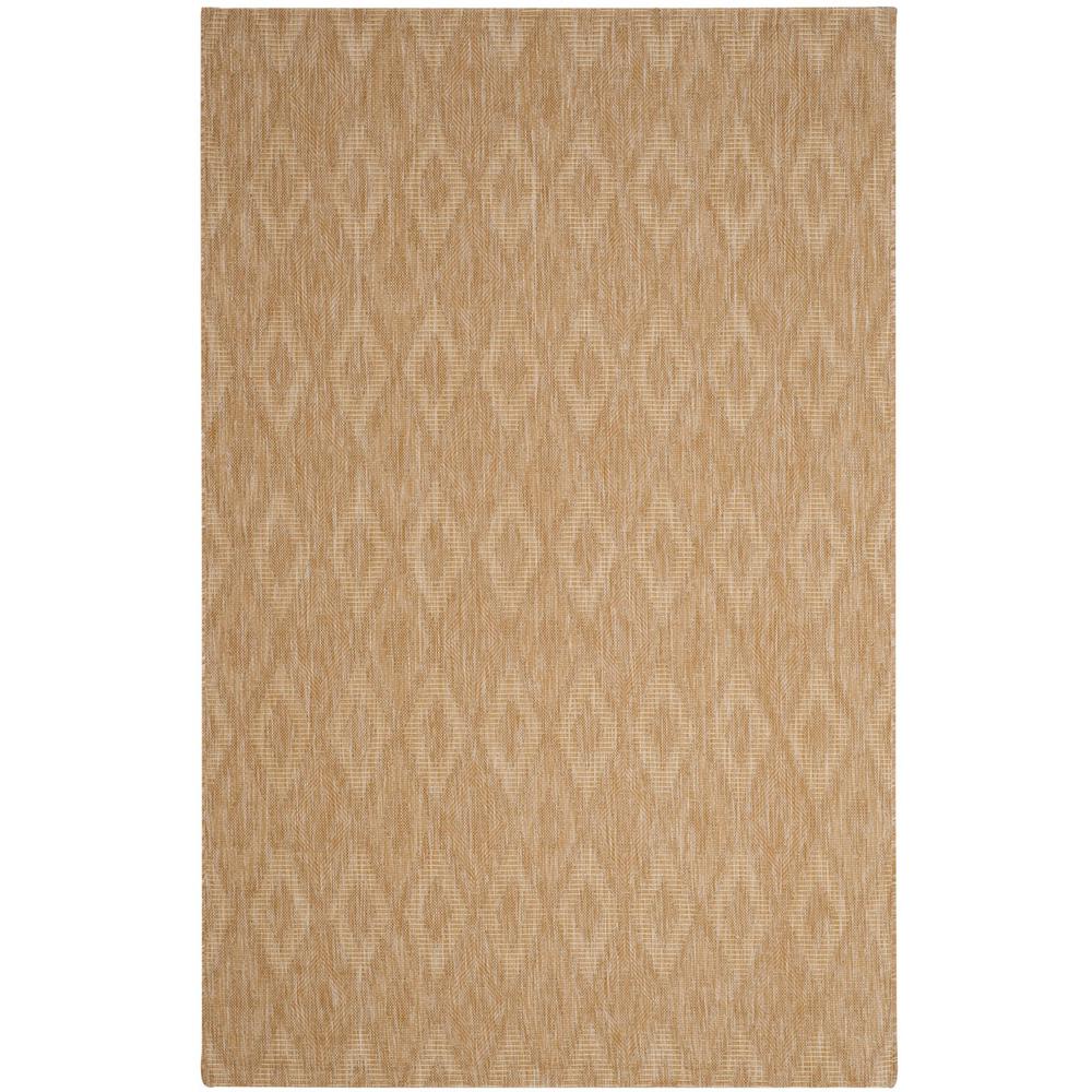 COURTYARD, NATURAL / NATURAL, 5'-3" X 7'-7", Area Rug. Picture 1