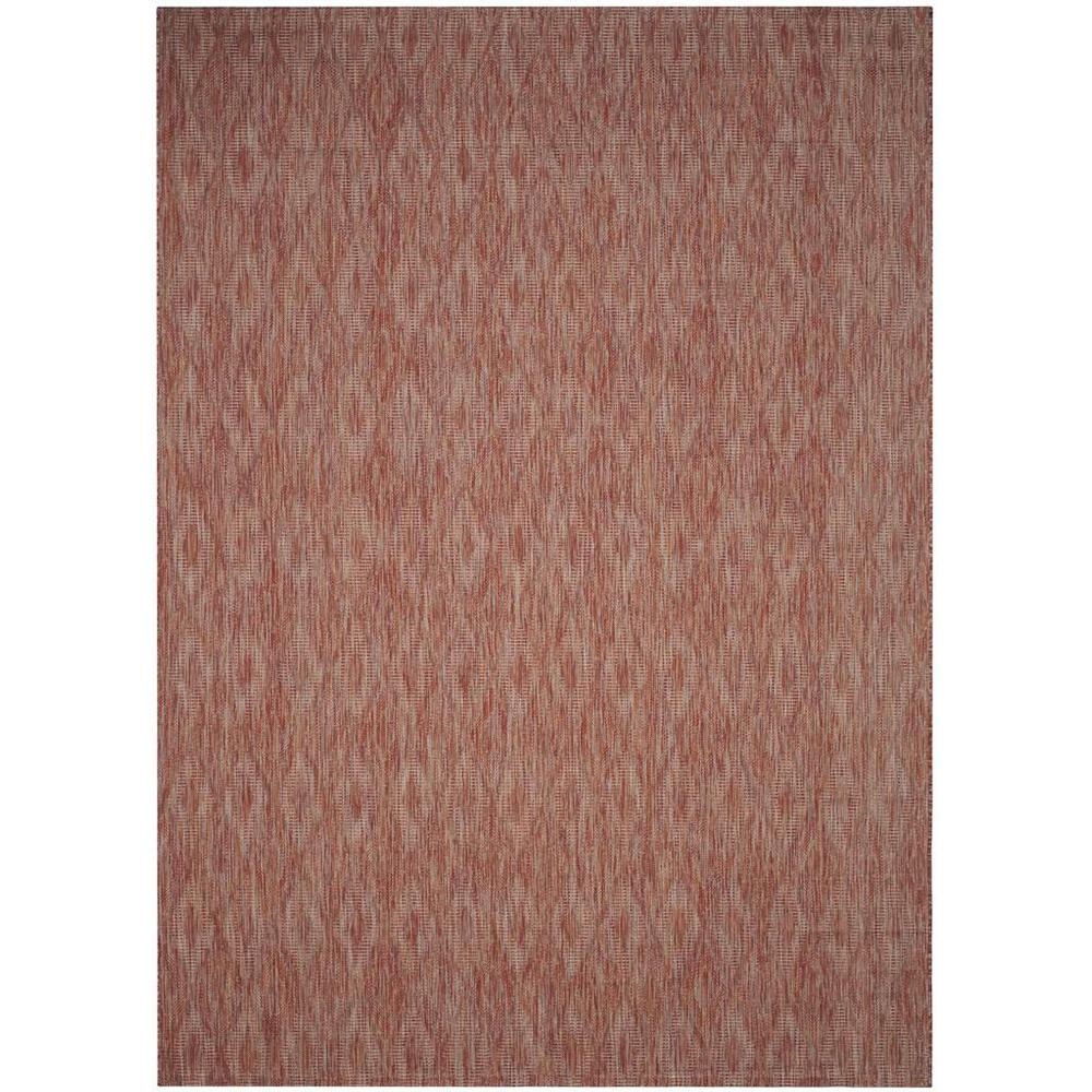 COURTYARD, RED / RED, 9' X 12', Area Rug, CY8522-36522-9. Picture 1