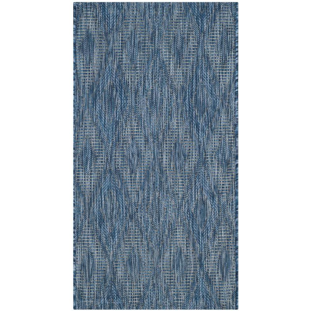 COURTYARD, NAVY / NAVY, 2'-7" X 5', Area Rug, CY8522-36822-3. Picture 1