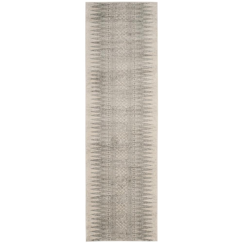 EVOKE, IVORY / SILVER, 2'-2" X 7', Area Rug. Picture 1