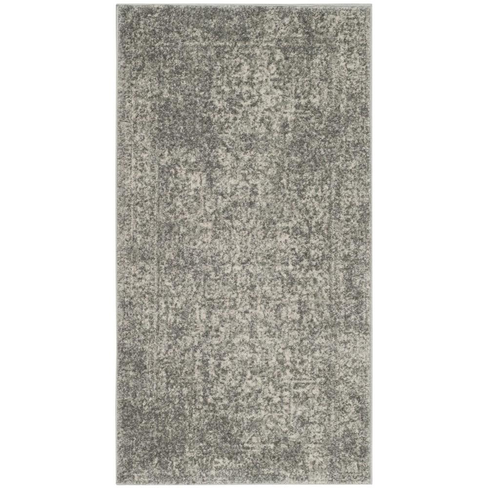 EVOKE, SILVER / IVORY, 2'-2" X 5', Area Rug, EVK256S-25. Picture 1