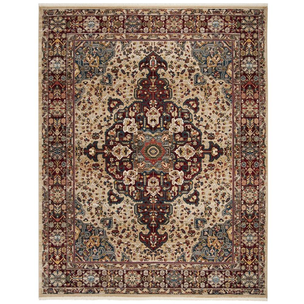 KASHAN, IVORY / RED, 9' X 12', Area Rug, KSN305K-9. Picture 1