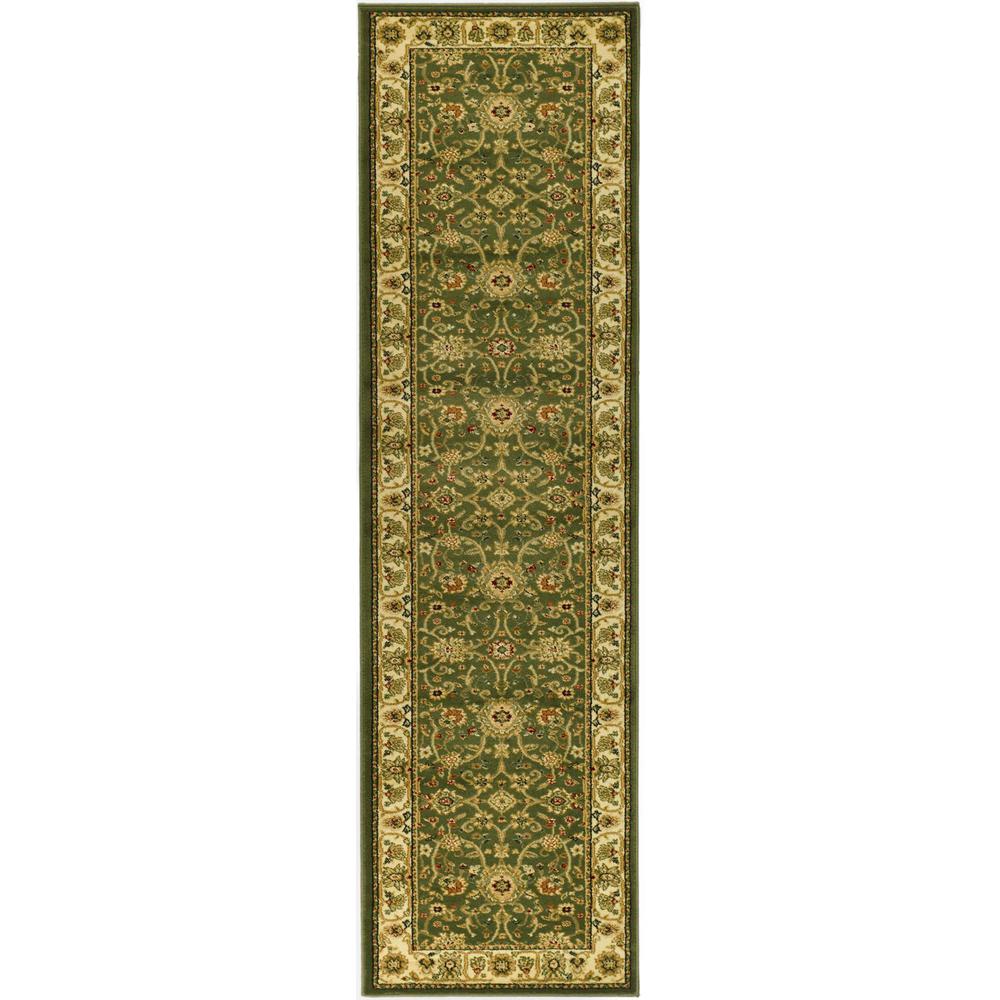 LYNDHURST, SAGE / IVORY, 2'-3" X 14', Area Rug, LNH212C-214. The main picture.