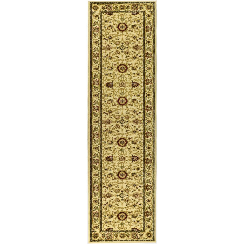 LYNDHURST, IVORY / IVORY, 2'-3" X 12', Area Rug, LNH212L-212. Picture 1