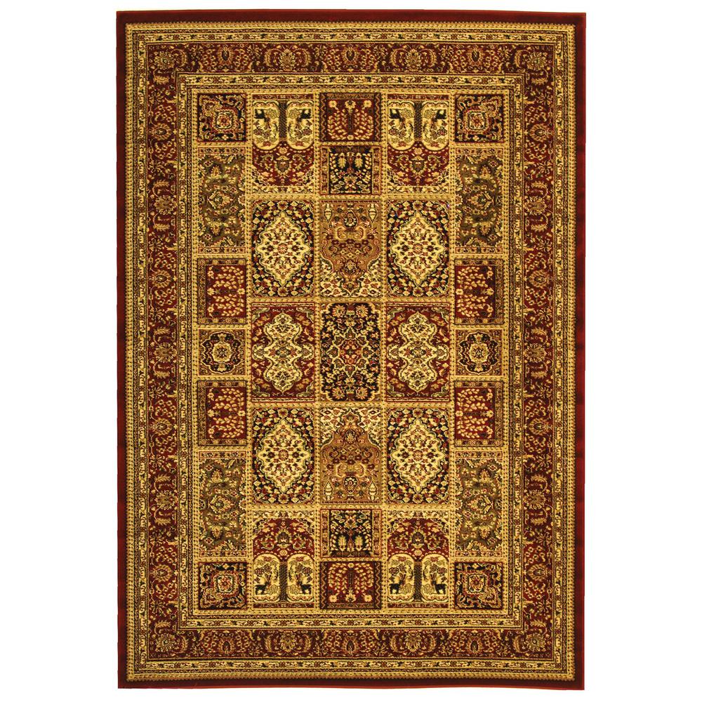 LYNDHURST, MULTI / GREEN, 4' X 6', Area Rug. Picture 1