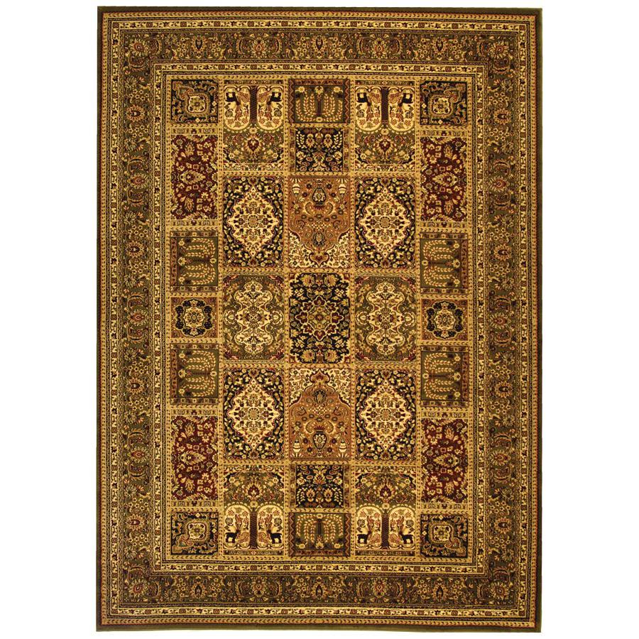 LYNDHURST, MULTI / GREEN, 12' X 18', Area Rug. Picture 1
