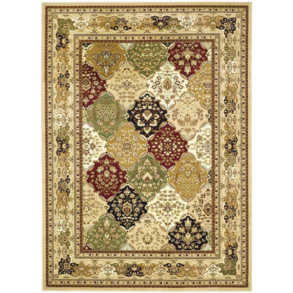 LYNDHURST, MULTI / BEIGE, 8' X 11', Area Rug. Picture 1