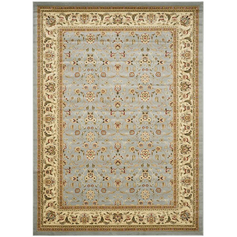 LYNDHURST, LIGHT BLUE / IVORY, 12' X 18', Area Rug. The main picture.