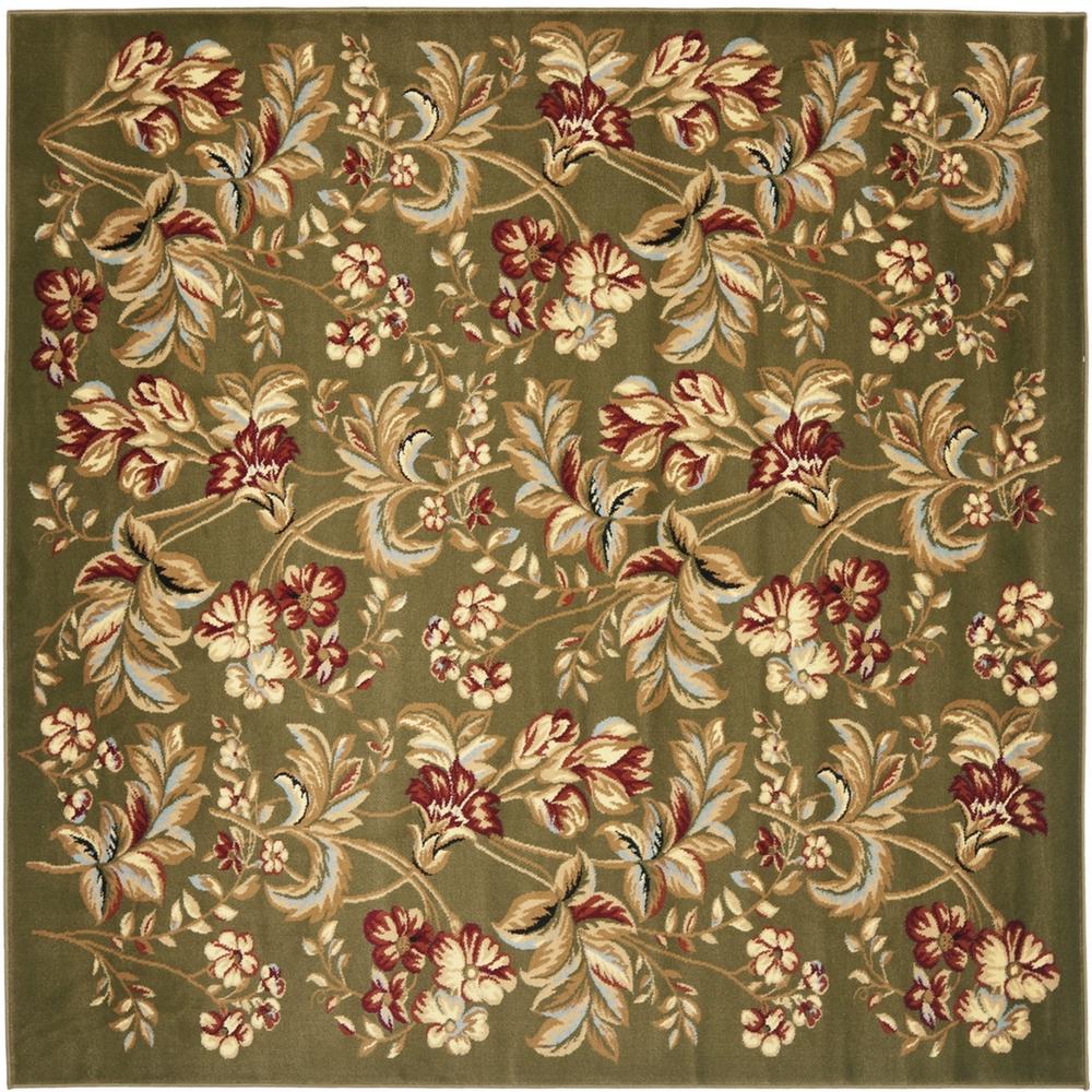 LYNDHURST, SAGE, 8' X 8' Square, Area Rug. Picture 1