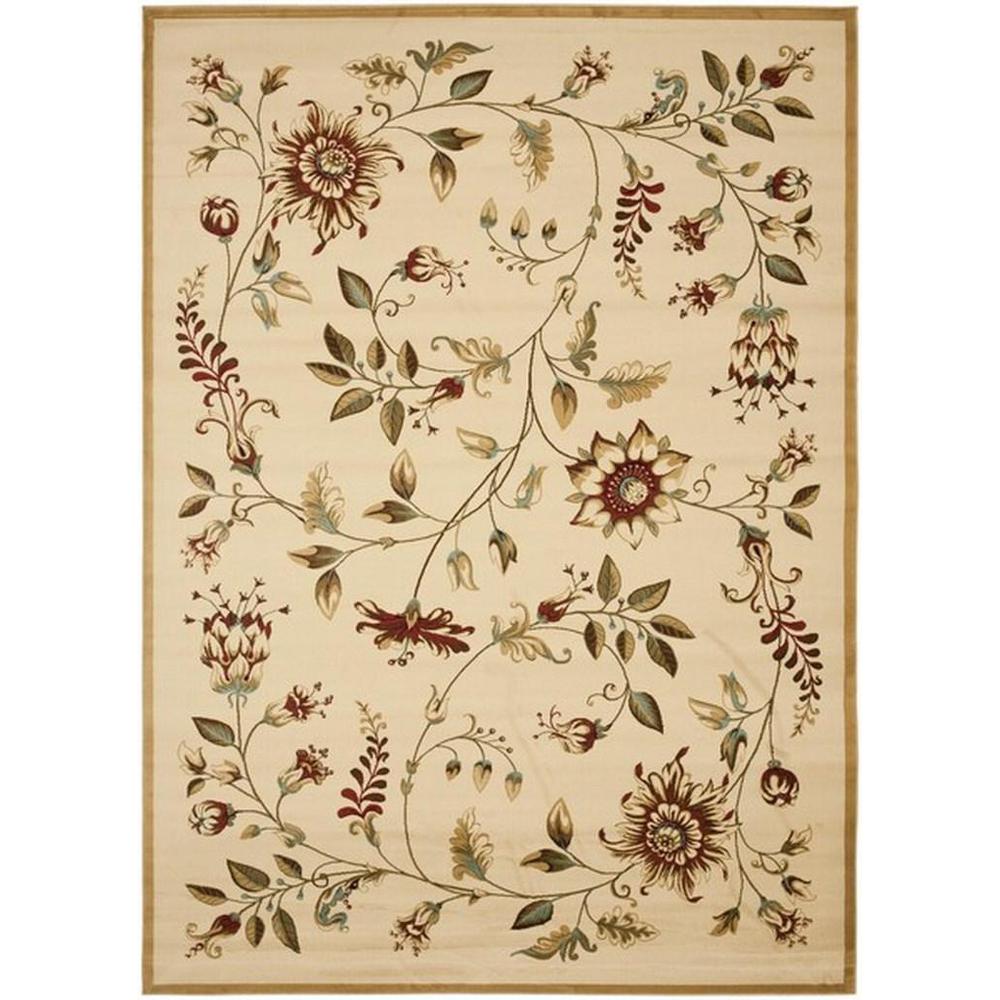 LYNDHURST, IVORY / MULTI, 8'-9" X 12', Area Rug, LNH552-1291-9. Picture 1