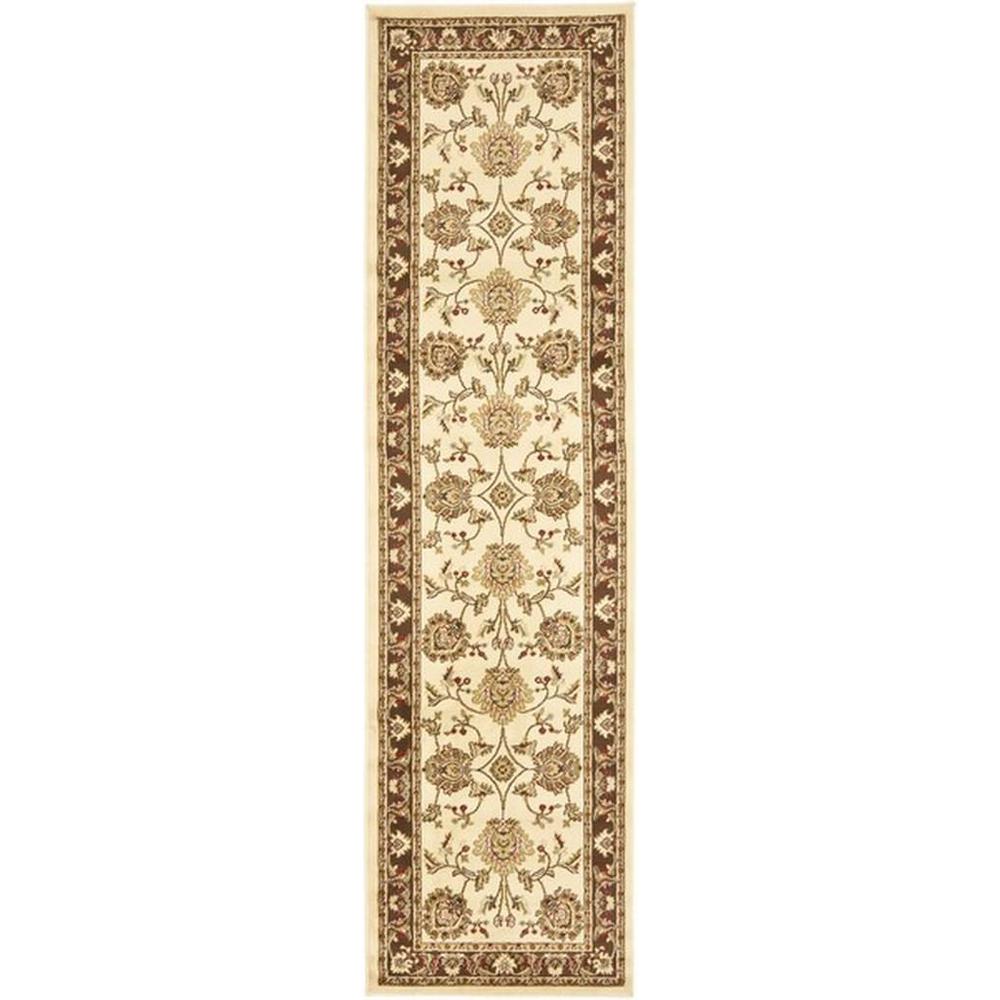 LYNDHURST, IVORY / BROWN, 2'-3" X 16', Area Rug, LNH555-1225-216. Picture 1