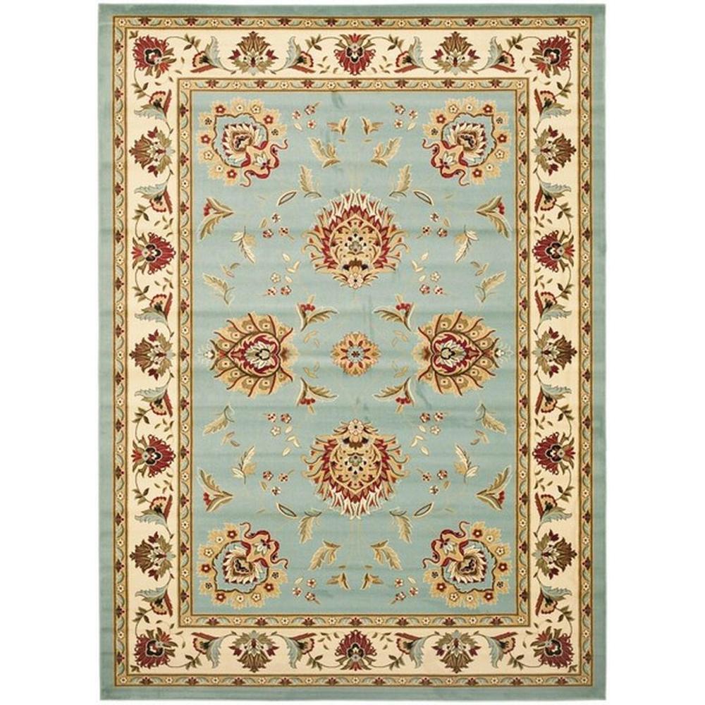LYNDHURST, BLUE / IVORY, 8'-9" X 12', Area Rug, LNH555-6512-9. Picture 1