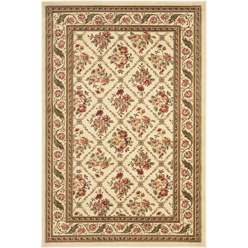 LYNDHURST, IVORY / IVORY, 4' X 6', Area Rug, LNH556-1212-4. Picture 1