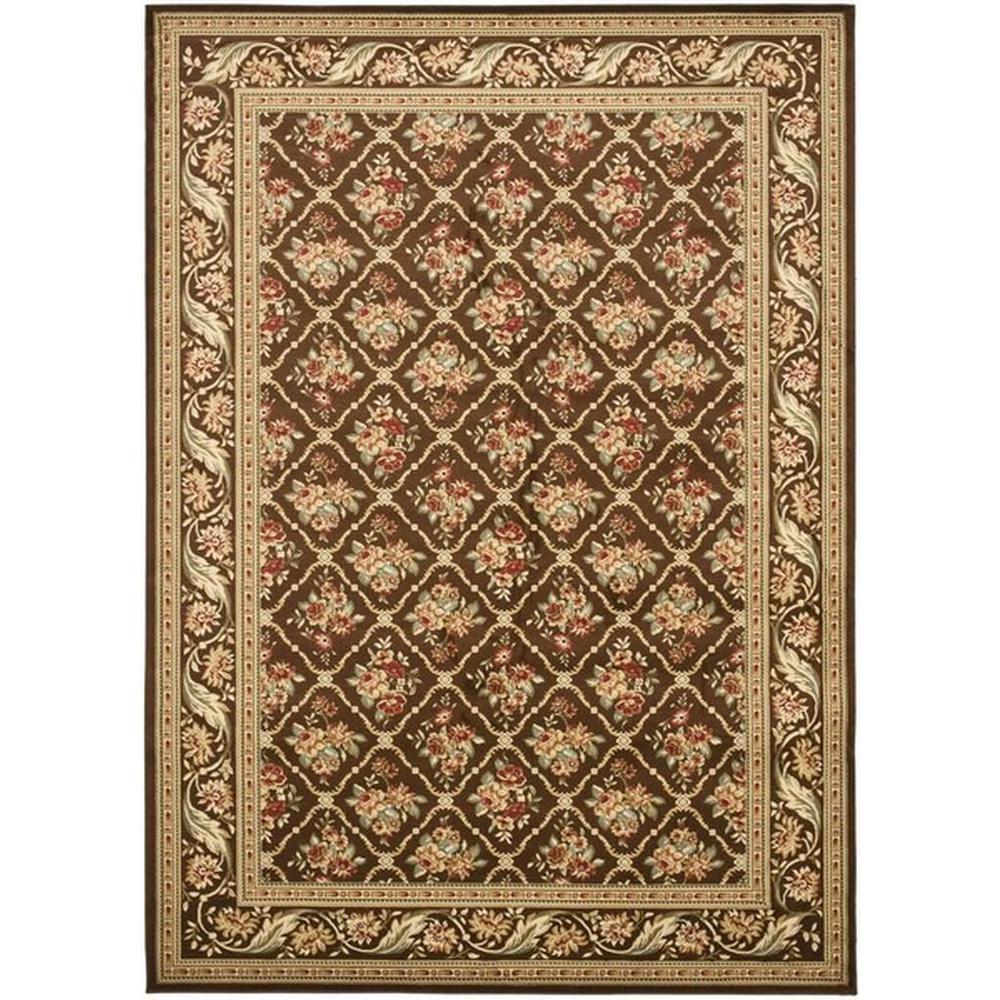 LYNDHURST, BROWN / BROWN, 8'-9" X 12', Area Rug, LNH556-2525-9. Picture 1