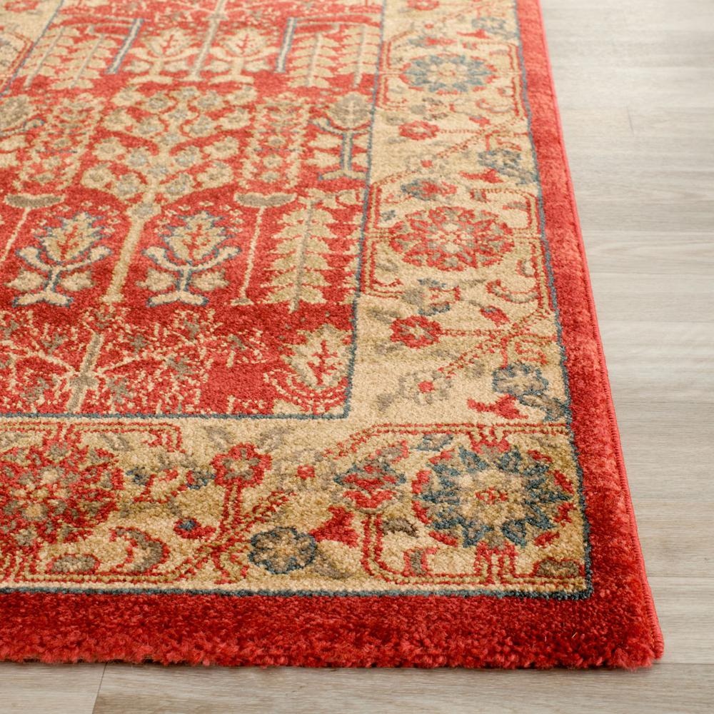 MAHAL, RED / NATURAL, 2'-2" X 12', Area Rug, MAH697A-212. Picture 1