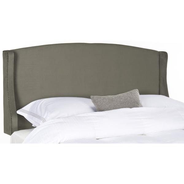 AUSTIN PEWTER WINGED HEADBOARD - SILVER NAIL HEADS, MCR4003G-T. The main picture.