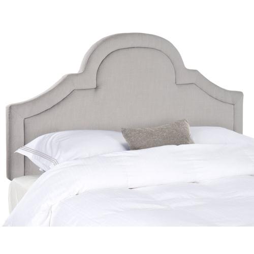 KERSTIN ARCTIC GREY ARCHED HEADBOARD, MCR4677B. Picture 1