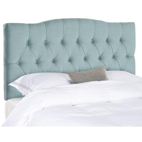 AXEL SKY BLUE TUFTED HEADBOARD, MCR4681D. Picture 1
