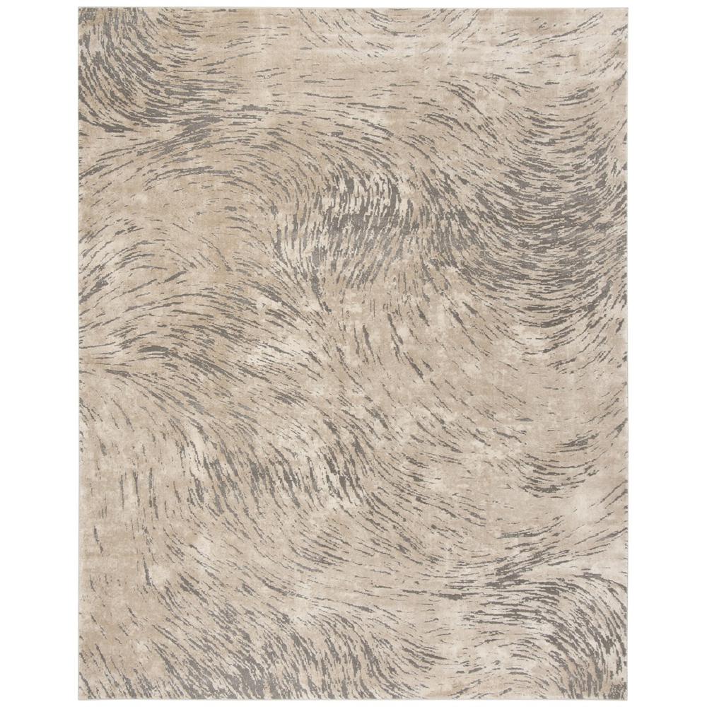 MEADOW, IVORY / GREY, 9' X 12', Area Rug, MDW323A-9. Picture 1