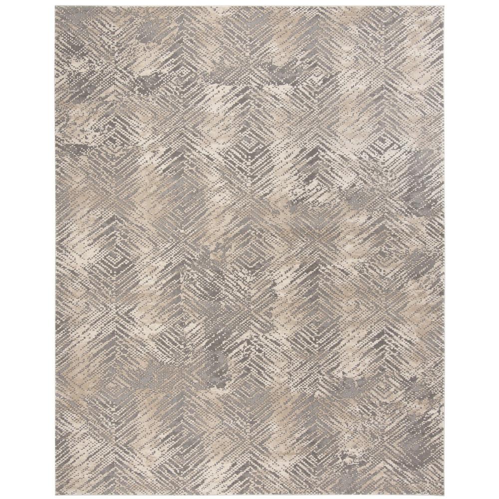 MEADOW, IVORY / GREY, 9' X 12', Area Rug, MDW338A-9. Picture 1
