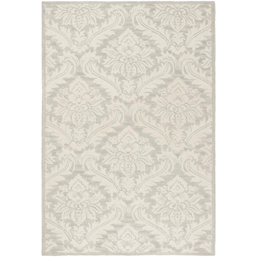 MICRO-LOOP, SILVER, 2'-6" X 4', Area Rug. Picture 1