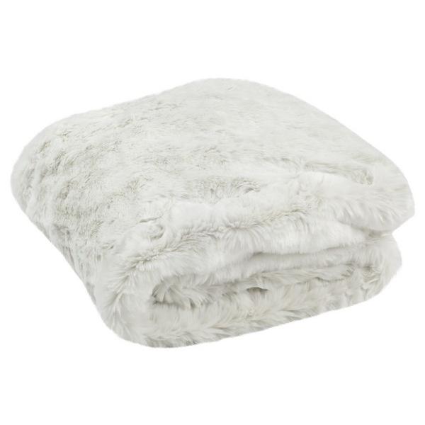 FAUX CHINCHILLA THROW, THR725A-6072. Picture 1