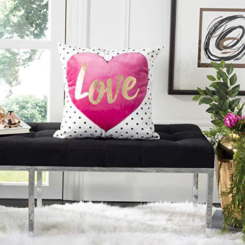 Pure Love Pillow, White/Pink. Picture 1