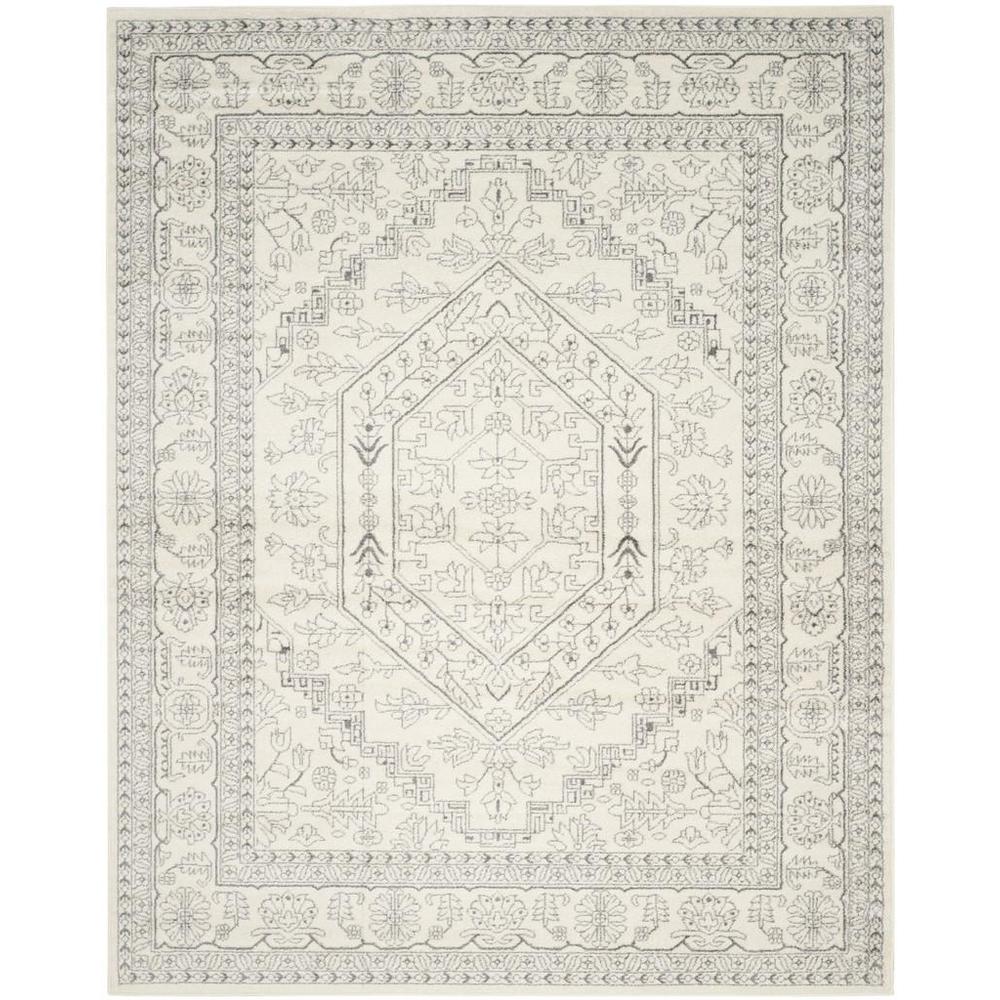 Adirondack, IVORY / SILVER, 8' X 10', Area Rug, ADR108B-8. Picture 1
