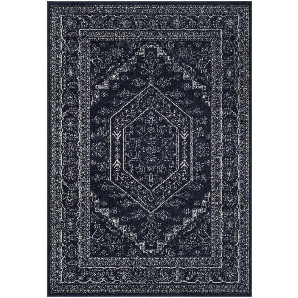 Adirondack, NAVY / IVORY, 5'-1" X 7'-6", Area Rug, ADR108N-5. Picture 1