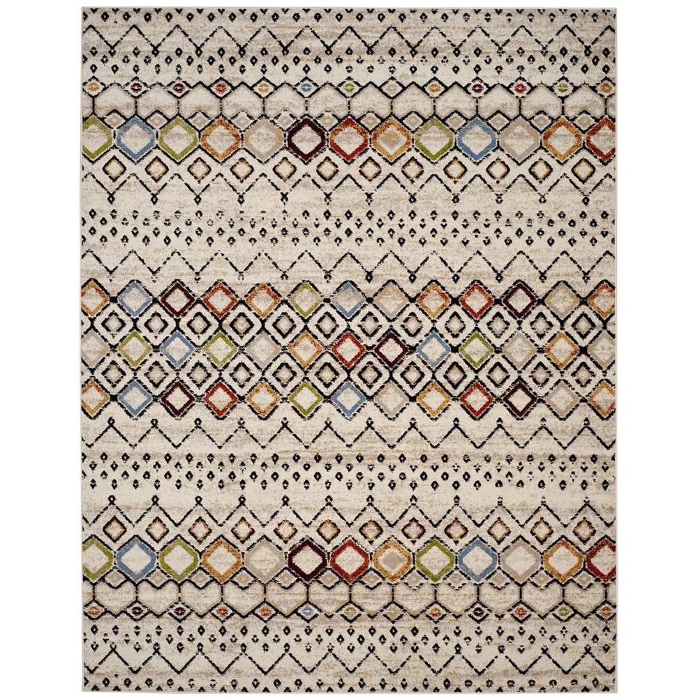 AMSTERDAM, IVORY / MULTI, 8' X 10', Area Rug. Picture 1