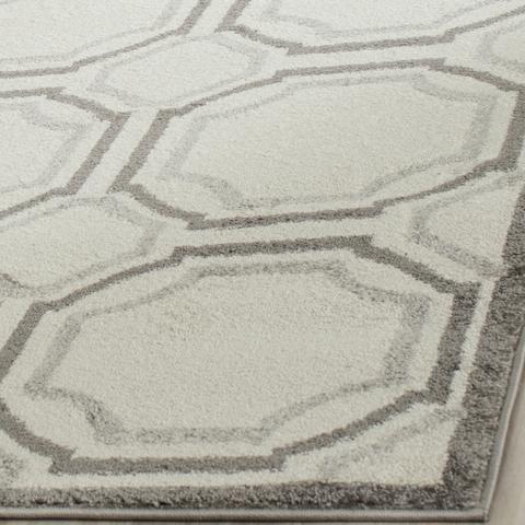 AMHERST, IVORY / LIGHT GREY, 6' X 9', Area Rug, AMT411E-6. Picture 2