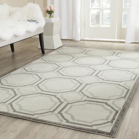 AMHERST, IVORY / LIGHT GREY, 6' X 9', Area Rug, AMT411E-6. Picture 3