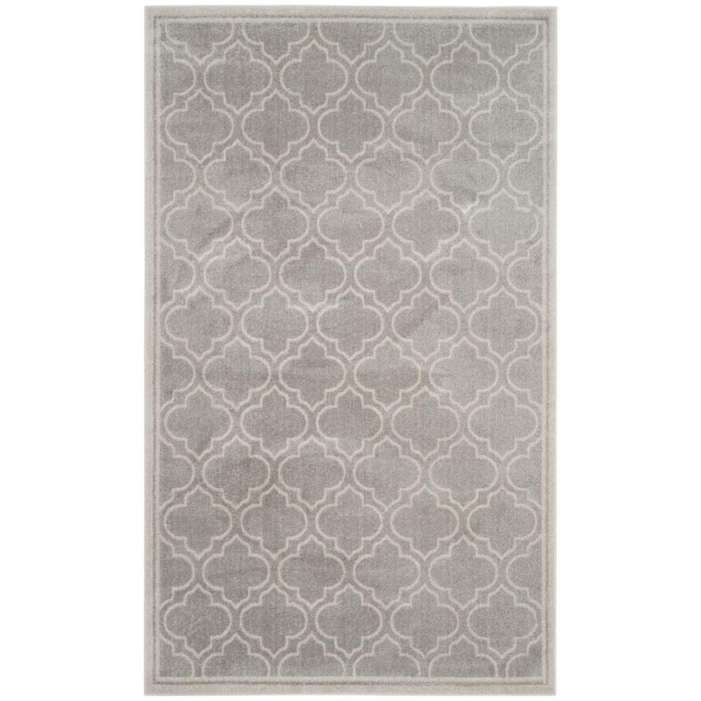 AMHERST, LIGHT GREY / IVORY, 5' X 8', Area Rug, AMT412B-5. Picture 1