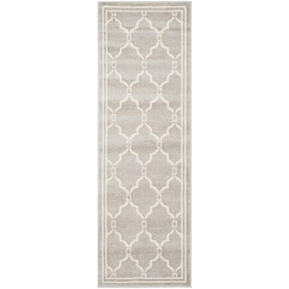 AMHERST, LIGHT GREY / IVORY, 2'-3" X 15', Area Rug, AMT414B-215. The main picture.